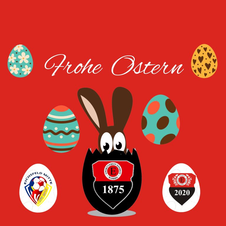 🌷 Frohe Ostern, liebe Mitglieder, Unterstützer & Fans des SV Einheit 1875 Worbis❤️🖤!