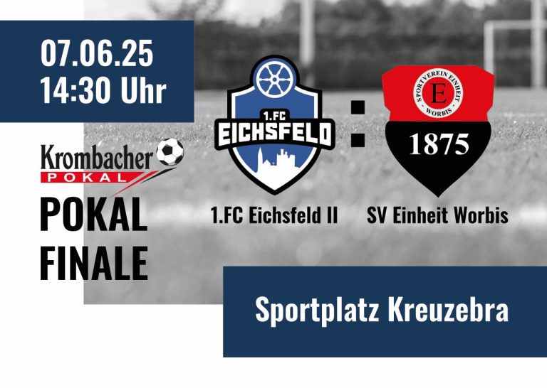 📣 POKALFINALE – KOMMT MIT UNS NACH KREUZEBRA! 🔴⚫