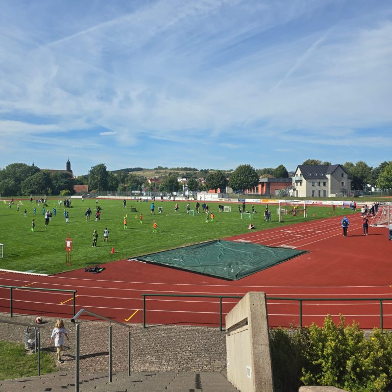 Kinderfestival der F-Jugend im Ohmbergstadion Worbis