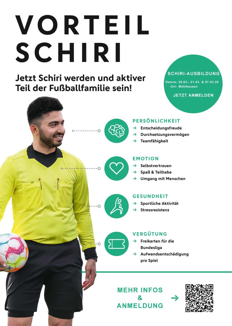 Werde Schiedsrichter*in – Erlebe Fußball aus einer neuen Perspektive ⚽