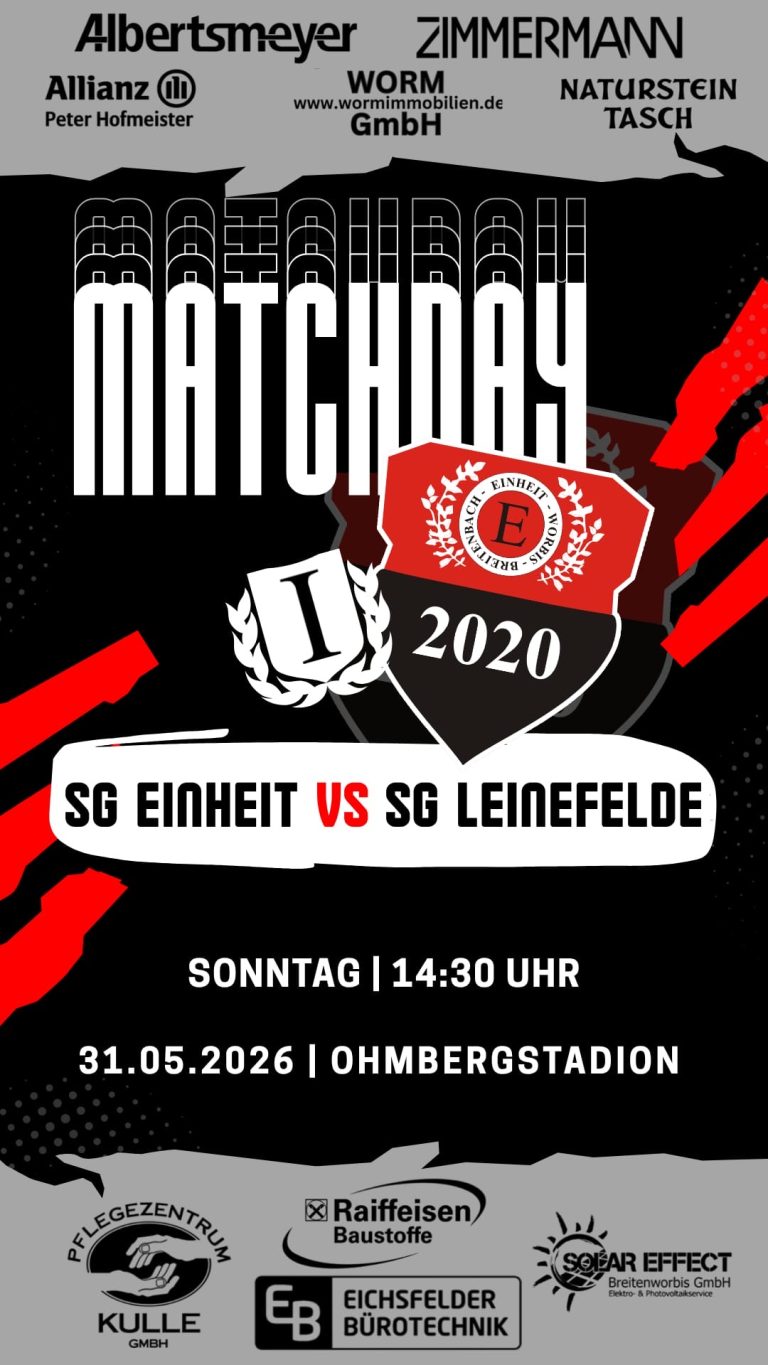 Stadtderby im Ohmbergstadion: Worbis empfängt Titelaspirant und Favorit SCL