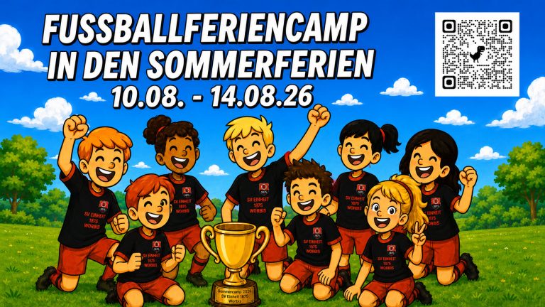 ⚽ FUSSBALLCAMPS 2026 IN WORBIS | SOMMER
