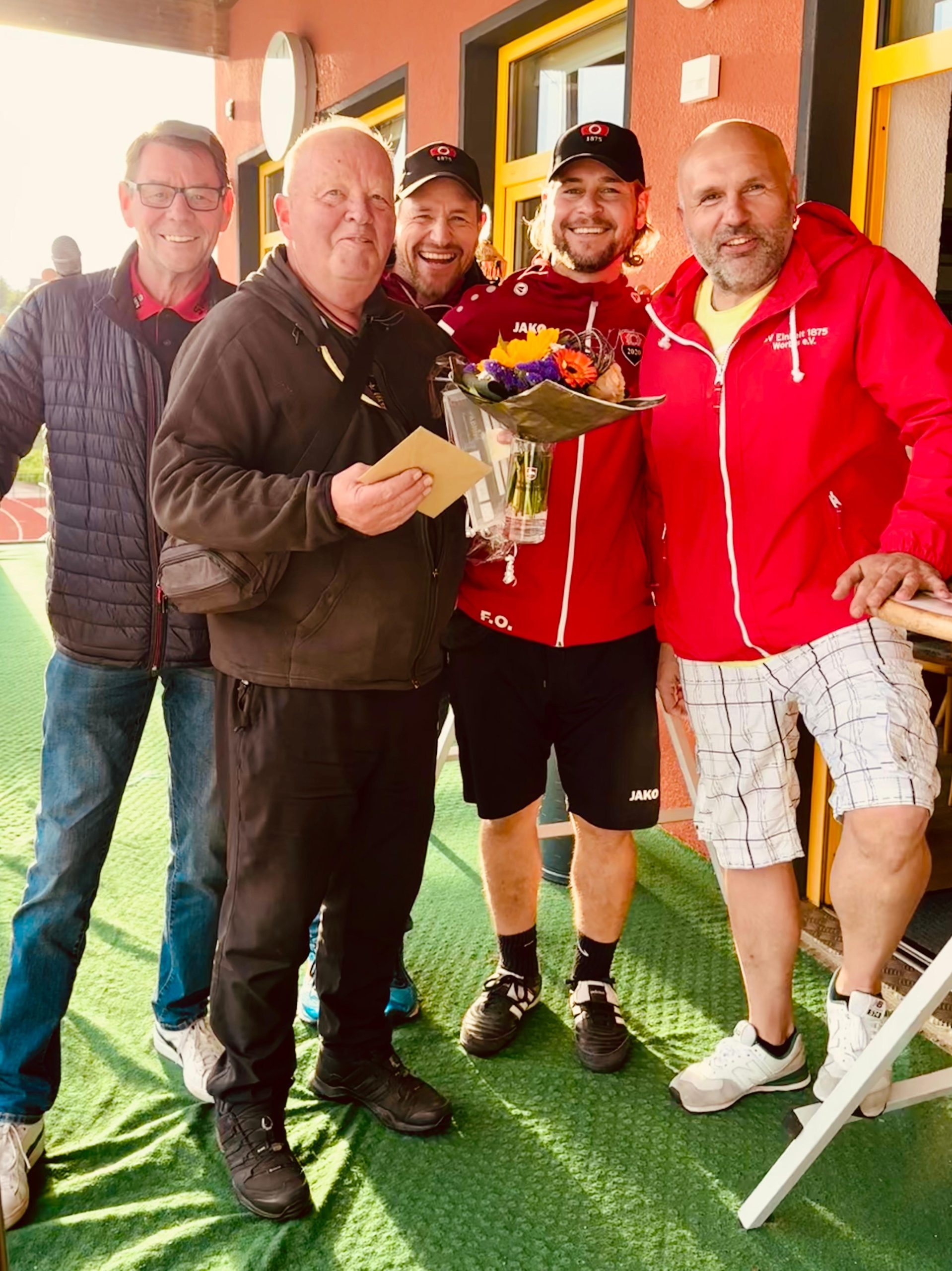 Frank, Charly, Tobias, Fabian und Jens