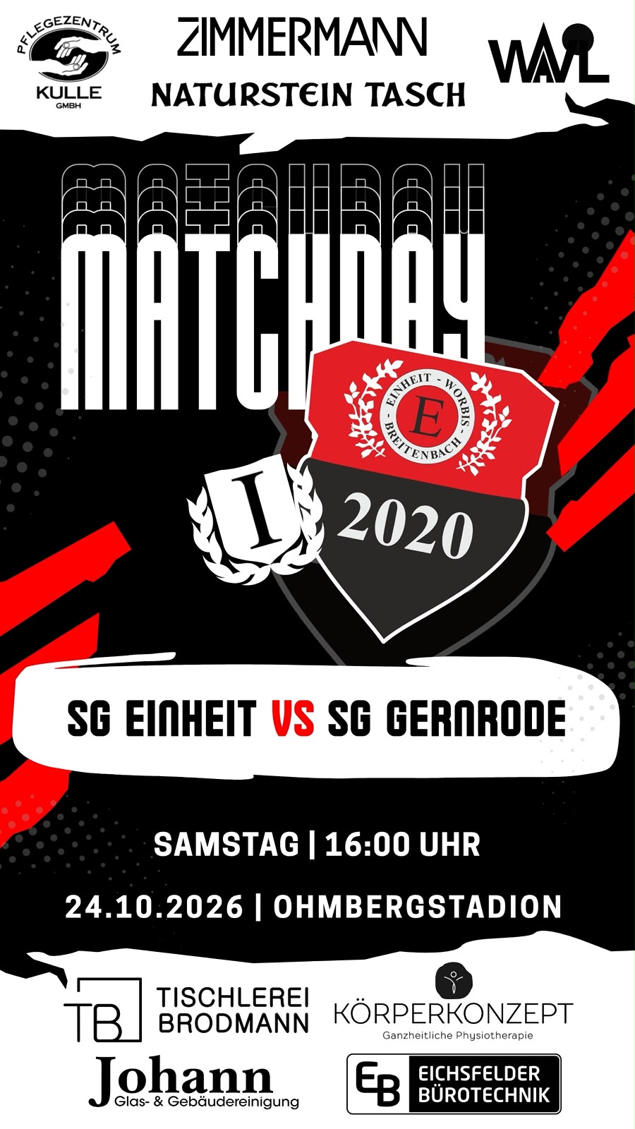 SG Einheit Worbis vs. SG Gernrode